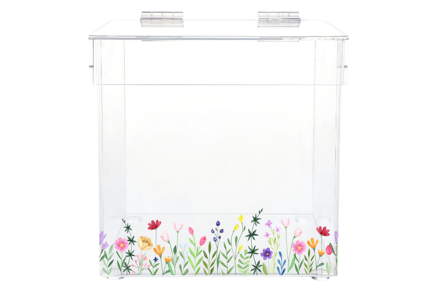 Personalized Lucite Kippah & Accessories Box