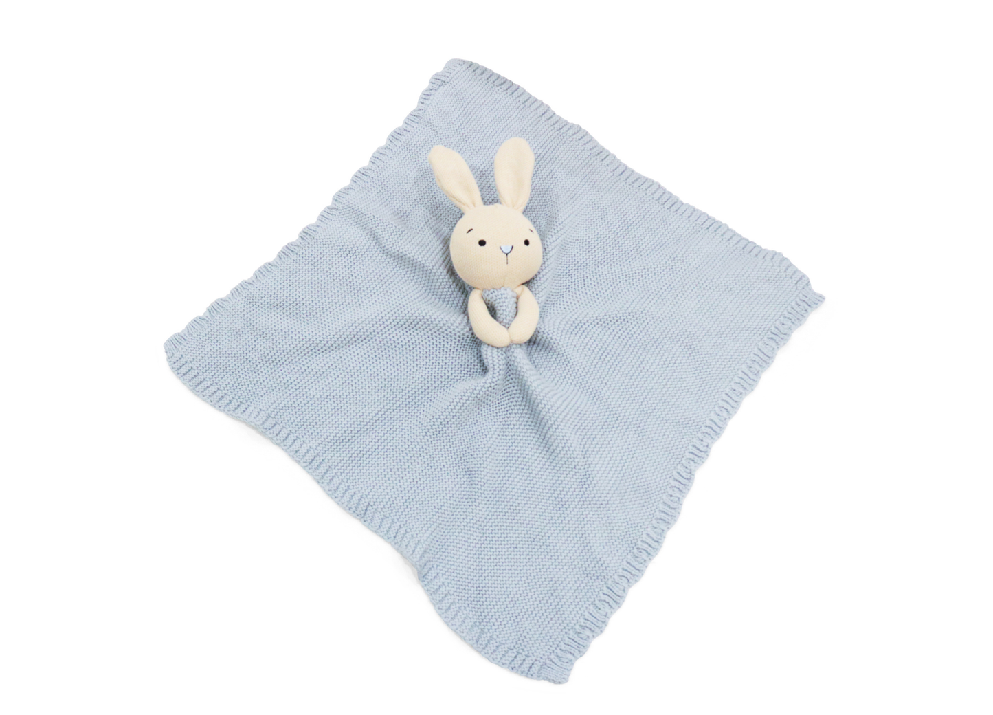 Personalized Soft Knit Cotton Bunny Lovey