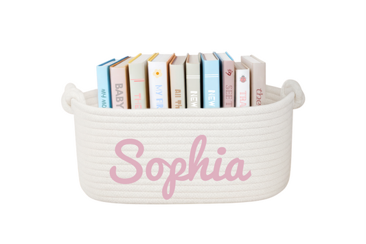 Personalized Baby Caddy Basket