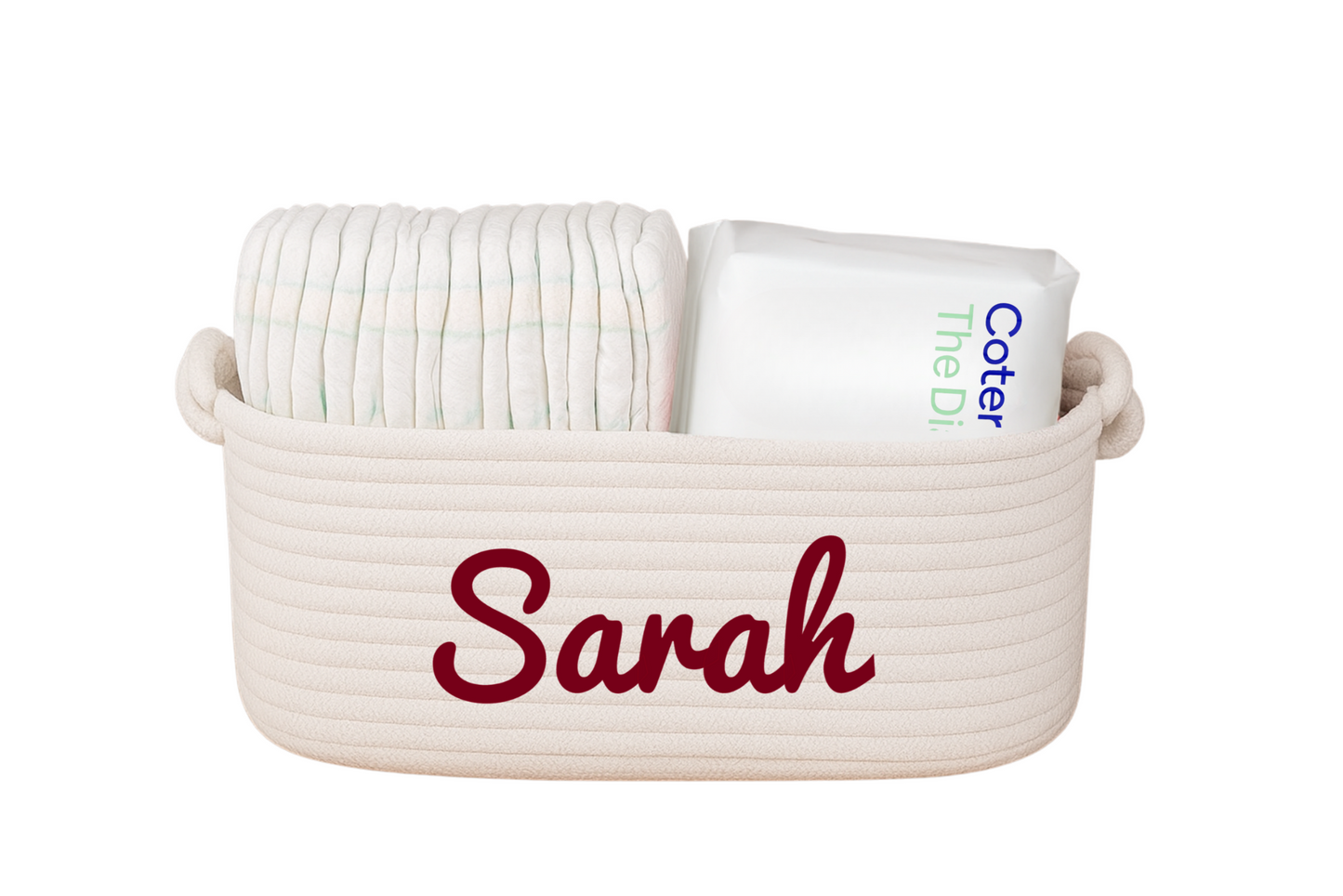 Personalized Baby Caddy Basket