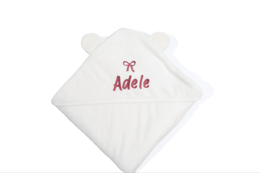 Organic Bamboo Hooded Baby Towel